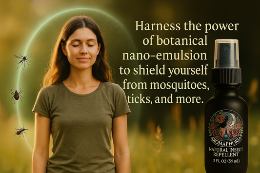 Aromaphoria™ Natural Insect Repellent – Nano-Lipid Botanical Defense Mist (2 FL OZ)